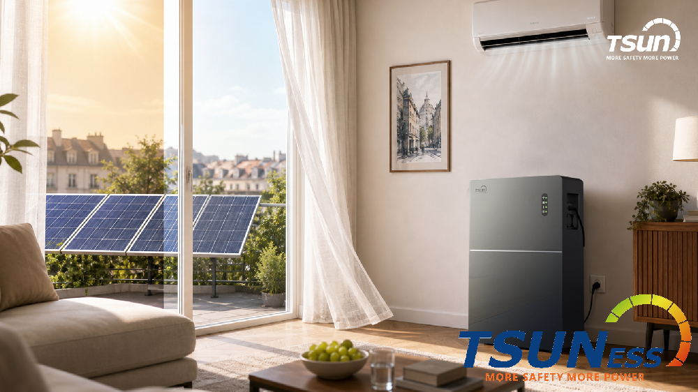 Sistema solar de varanda com 4 painéis, 800 W e bateria: quando faz sentido?